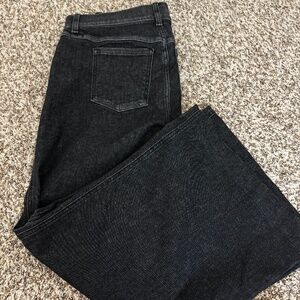 Wide leg spanx jeans
